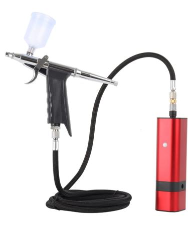 Portable Air Brush Spray Gun Airbrush Compressor Pen for Makeup Beauty Care Skin Nail Art Cake Decoration Barber Shop - Tool Kit(B) - Buy Online on GoSupps.com