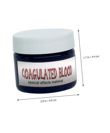 FRCOLOR Fake Blood Gel & Liquid for Cosplay | Artificial Blood & Scar Makeup | 5X5X4.4CM Red - International Shipping - Buy Online on GoSupps.com