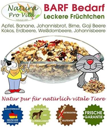 Natural Sugar-Free Fruit Mix for Dogs - Gluten-Free & Grain-Free 2kg | NutraProVita Vitamin-Rich Snack - Buy Online on GoSupps.com