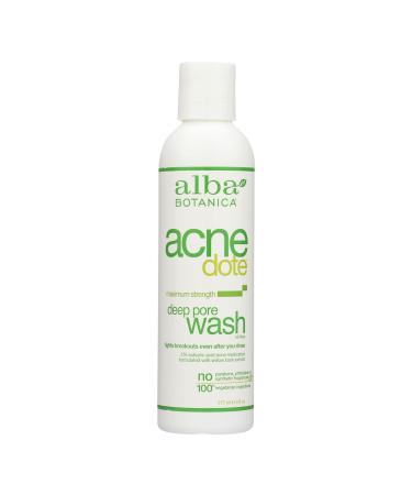 Alba Botanica Natural Acnedote Deep Pore Wash 6 oz