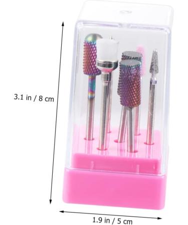 minkissy 3 Sets Nail Drill Bits Nail Drill Replacement Bits Nail Grinding Head Ceramic Nail Drill Bit Manicure Drill Bits Ceramic Drill Bit Power Tools Nail Drill Tool File Hard To Rotate - Buy Online on GoSupps.com