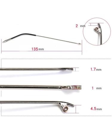 Metal Glasses Replacement Frames - Durable Temple Arms & Legs - D15 Style - Buy Online on GoSupps.com
