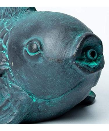 Primrose 10cm Blue Japanese Carp Fish Spout Pond Spitter Fountain Indoor Outdoor Garden Oxygenator Feature - Buy Online on GoSupps.com