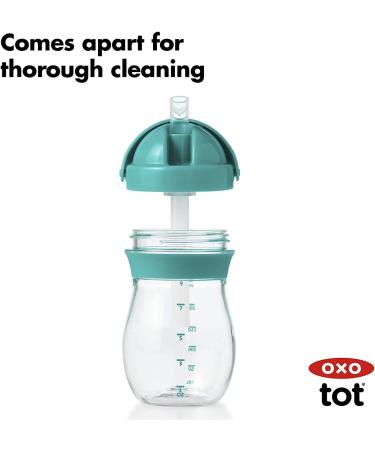 OXO Tot Transitions Straw Cup 9 oz Teal - Pack of 1 | BPA-Free - Buy Online on GoSupps.com