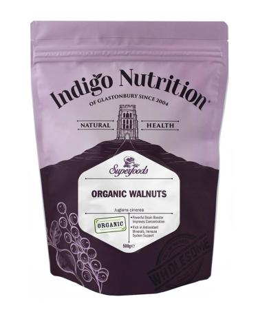 Indigo Herbs Organic Walnuts 500g Organic 500g