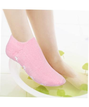 SEWOART 3 Pairs Foot Gel Socks Gel Socks for Cracked feet spa Gel Socks Non Lotion Socks Women Foot Masks Cosmetic moisturizing Sock Heel Socks Cotton-Spandex Skin Miss - Buy Online on GoSupps.com