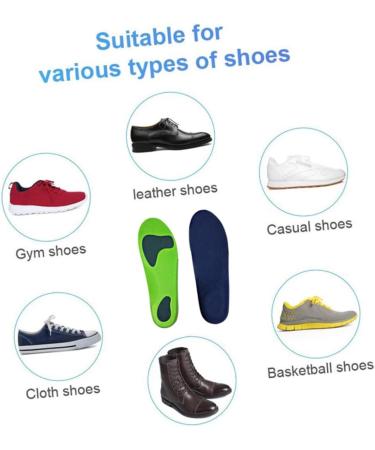 Buy Beaupretty Orthotic Inserts - Arch Support Shoe Pads for Flatfoot - XL Size - International Shipping - Buy Online on GoSupps.com