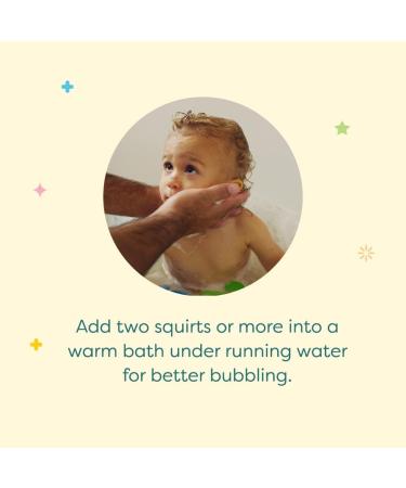 Babyganics Baby Bubble Bath Made with Plant-Derived & Non-Allergenic Ingredients Use as Both Baby Shampoo & Body Wash Tear Free Chamomile Verbena Scent 591 ml Bottle Packaging May Vary Clear - Buy Online on GoSupps.com