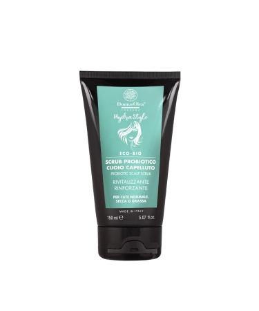 Gommage probiotique pour cuir chevelu - Exfoliant uniformise la peau - rafra chissant apaisant contre le prurit et les pellicules - Peaux normales s ches ou grasses - 150ml - ECO-BIO Domus Olea