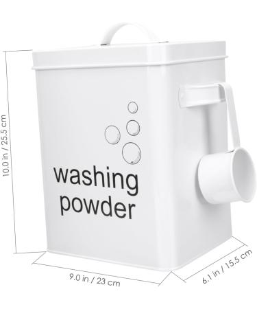 Baluue Washing Storage Bucket Laundry Soap Dispenser Fabric Softener Dispenser Snack Wrought Iron - Buy Online on GoSupps.com