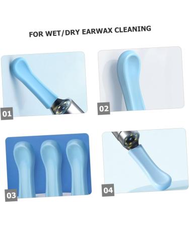HAPINARY 30pcs Ear Wax Removal Sleeves Replaceable Covers for Ear Cleaning Tools User Friendly for Gentle Wax Removal Easy Cleaning - Buy Online on GoSupps.com