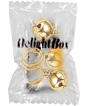 Round 1/2-Inch Silver Dog Bells for Pets - 3-Pack DelightBox Products - Buy Online on GoSupps.com