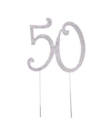 50 Cupcake Ornaments Birthday Cake Topper Decorative Cupcake Topper Number Cake Topper Princess Cake Topperss Girls Accessories Cupcake Toppers Happy Birthday Paper Cup Commemorate
