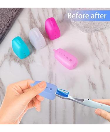 Buy 5-Set Multi-Colored Toothbrush Covers | Dustproof Compact & Safe Household Fittings | International Shipping Available - Buy Online on GoSupps.com