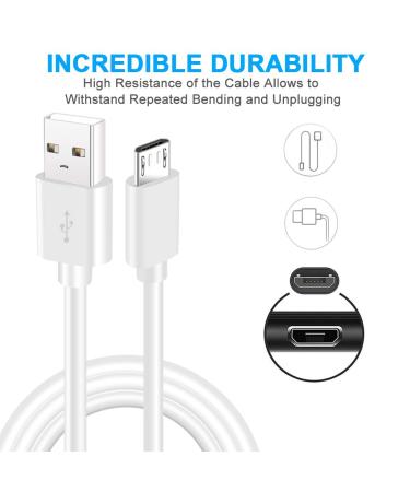 20FT USB Power Extension Cable for WyzeCam, YI Camera, NestCam, Netvue, KasaCam, Furbo, Blink - Micro USB Charging Cord - Buy Online on GoSupps.com