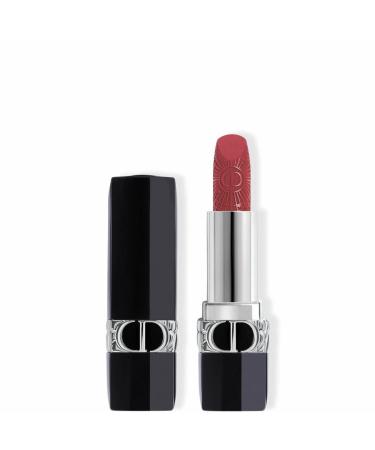 Dior Rouge 674 Midnight Rose Matte Finish Enchanted Rosewood Refillable Lipstick