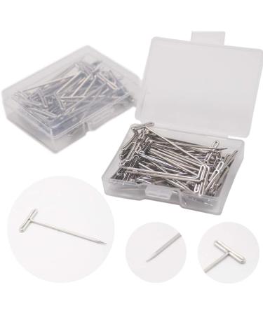 Knit Blocking Pins Kit with 25 Combs and 100 T-Pins for Knitting, Crochet, Lace, and Needlework Projects - Buy Online on GoSupps.com