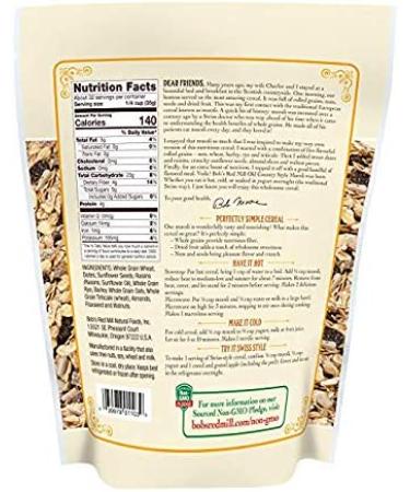 Bobs Red Mill Muesli Old Country Style 18.0 OZ - Pack of 2 | Delicious Breakfast Cereal Blend - Buy Online on GoSupps.com