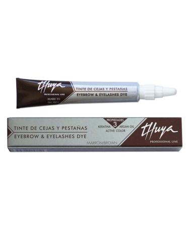 Thuya eyebrow color (brown) - 6 x 1 piece (total 6 pieces)