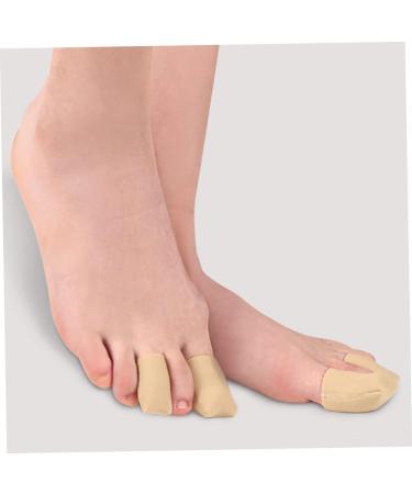 2 Pairs Gel Toe Covers for Corns - Silicone Toe Sleeves for Comfort - 4x2.7cm - Buy Online on GoSupps.com