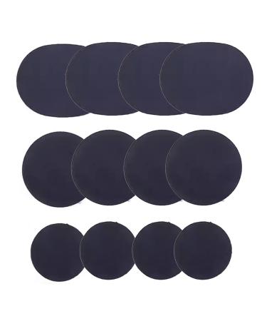 Shoe Heel Repair Shoe Heel Repair Patch 6/12 Pcs Self-Adhesive Heel Hole Patch for Back of Sports Shoes Leather Shoes and High Heels (Color : Purple Size : 12pcs) 12pcs Purple
