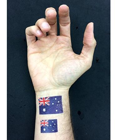 40 Australian Flag Tattoos - Perfect Australia Party Favors - Buy Online on GoSupps.com