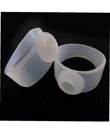 TOSSPER Slimming Silicone Foot Massage Magnetic Toe Ring - 1 Pair for Fat Loss & Health Benefits - Buy Online on GoSupps.com