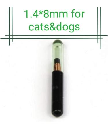 10 Pack 1.4mm Microchips for Dogs and Cats - FDX-B ISO 11784/11785 Implant Kit with Syringe for Veterinary Management - Blue - Buy Online on GoSupps.com