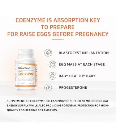 Cocrystal Coenzyme PQQ- Each Capsule Contains 100mg Reduced coenzyme and 20mg PQQ Mitochondrial Supplements Cell nutrients Pregnancy Preparation 30 Capsules - Buy Online on GoSupps.com