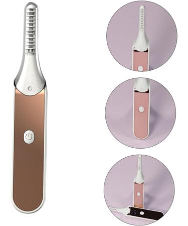 minkissy Eyelash Curler Heating Lash Curler Face Cosmetic Device Lashes Tool Facial Tool Electric Tool Eyelash Mascara Tool Heated Lash Curler Heated Eyelash Brush Lash Tool Abs White - Buy Online on GoSupps.com