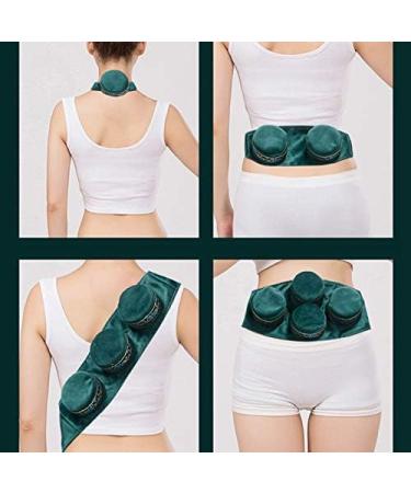 ANSO Green Velvet Bag Smokeless Moxibustion Box - Chinese Acupuncture Meridian Heating Therapy for Women - Buy Online on GoSupps.com