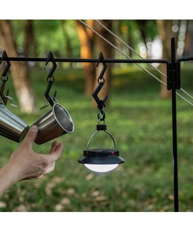 Surborder LED Camping Lantern - Portable Night Light with 3 Modes for Outdoor Hiking, Hurricane Power Outages & Emergencies - Black - Buy Online on GoSupps.com