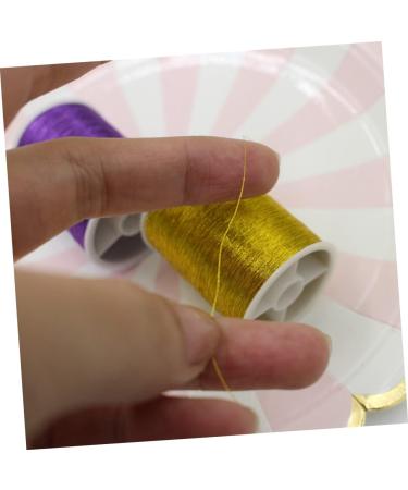 Topperfun Sewing Yarn Coils - Premium Crossstick & Quilt Yarn Set for DIY Sewing | Hand Stick Set with Metal Wires & Polyester Yarn - Ideal for Home Crafts - Buy Online on GoSupps.com