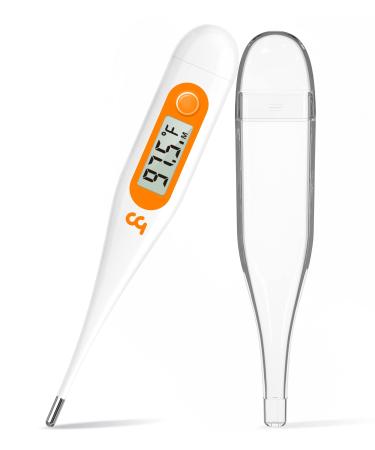 Oral Thermometer for Adults and Kids, Digital Fever Thermometer for Baby, Medical Grade, Easy Read, Rectum Armpit Infant Thermometer for Home, Indoor, Outdoor