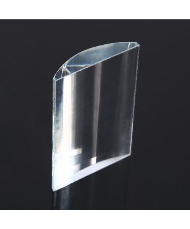 Lash Trays for Extensions | Transparent Reusable Curved Tile | Large Volume Eyelash Extension Stand & Glass Glue Pallet - Buy Online on GoSupps.com