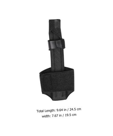 VANZACK Thumb Brace - Adjustable Hand Stabilizer & Mallet Straightener | Fitness Support 24.5x19.5cm Black - International Shipping Available - Buy Online on GoSupps.com