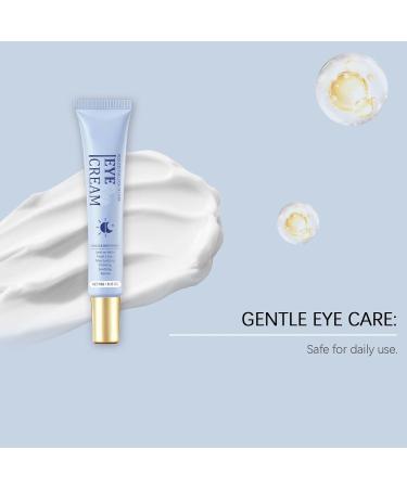 Helbr Hydrating Anti-Aging Eye Cream for Dark Circles and Wrinkles - Reduces Puffiness & Fine Lines Soothing & Firming Formula for All Skin Types 0.35oz 2-Pack - Buy Online on GoSupps.com