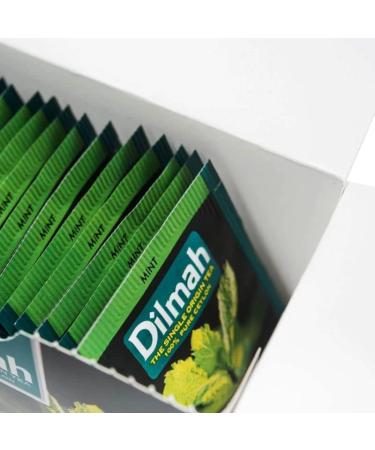 Dilmah Mint Fun Flavoured Black Tea-20 Individually Wrapped Tea Bags (6 pack) - Buy Online on GoSupps.com
