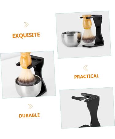 Skisuno Men's Razor Set Gift - Stainless Steel Razor Brush & Stand for Father's Day | Premium Shaving Kit - Buy Online on GoSupps.com