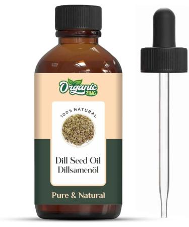  ORGANIC ZING Organic Zing Dill Seed Oil (Anethum graveolens) | Pure and natural carrier oil for skin care aroma and diffuser 30 ml - Buy Online on GoSupps.com