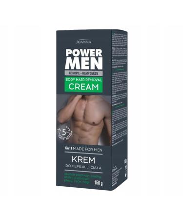 JOANNA POWER MEN BODY HAIR REMOVAL CREAM FOR MEN 150G