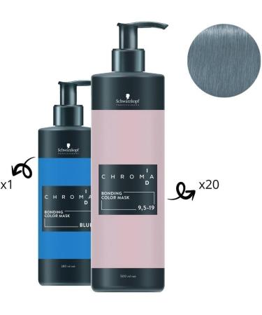 Schwarzkofpf Professional ChromaID Masque Pigmentant Intense Bleu 280ml - Buy Online on GoSupps.com