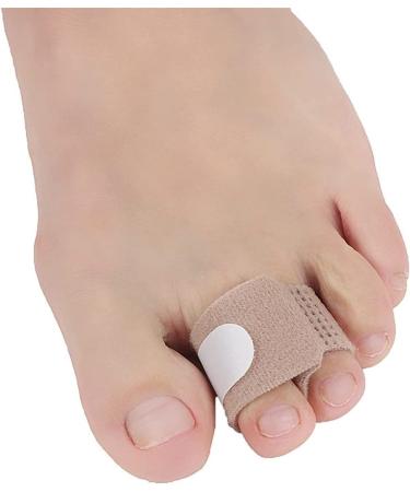 TEAAZA Toe spacers Toe Separator Finger Splints Fabric Toe Finger Hallux Valgus Corrector Bandage Separator Splint Wrap Foot Stretcher Care Tool 2PC Daily Use