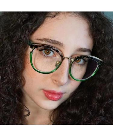 SERONI TR90 Blue Light Blocking Glasses for Men & Women - Anti UV Ray Computer & Reading Glasses - 52mm Round Frame - Buy Online on GoSupps.com