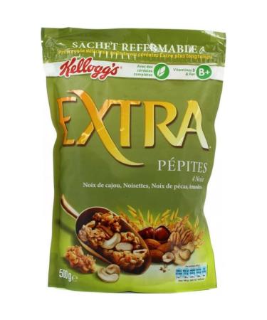 Kellogg's Cereal Chips 4 Nuts - 500g Pack