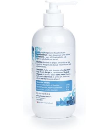 Magsol Magnesium Sulfate Solution Skin Gel - Natural Relief for Aches and Pains - Buy Online on GoSupps.com