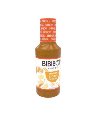 Bibibop Asian Grill Sesame Ginger Teriyaki Sauce, 16 fl oz bottle