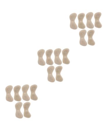 NOLITOY 9 Pairs Anti-wear Stickers High Heel Pads Adhesive Heelpiece Women Insoles for Shoes Heels for Women Gel Liners Heelpiece Sticker Womens Pumps Women's Patch Thicken