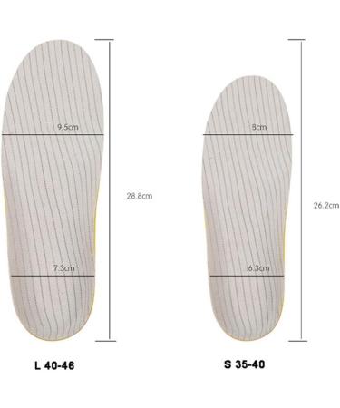 CSCDD Orthotic Insoles - Arch Support & Flat Foot Shoe Pads | Small Size PVC Inserts for Comfort & Relief - Buy Online on GoSupps.com