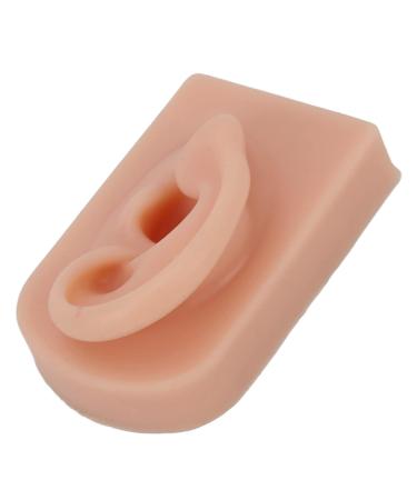 Silicone Right Ear Model for Piercing Training and Earrings Display - Dark Skin Color - Buy Online on GoSupps.com